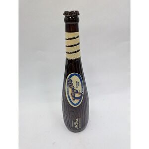 Vintage Coors Banquet Beer Baseball Bat Bottle 18oz Brown Glass Collectible